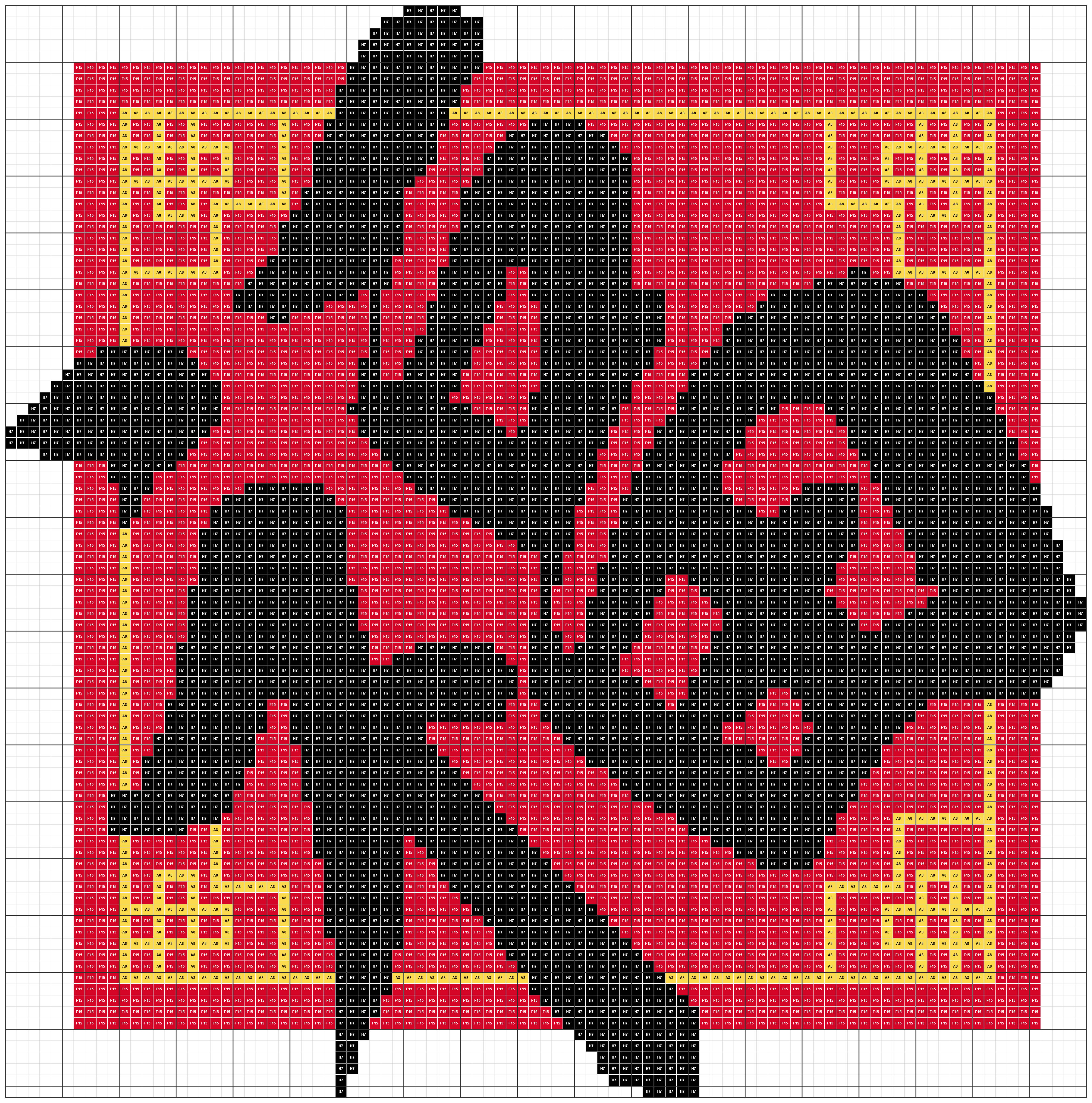 福字大的